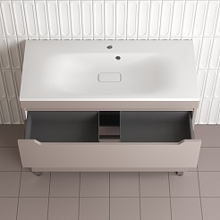 Style Line Тумба под раковину Остин 100 тауп темный – фотография-5